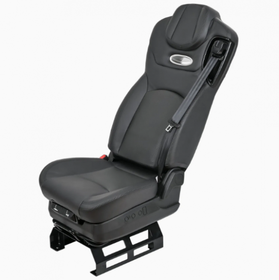 Siège conducteur de luxe en PVC avec coussin d'air marqué E