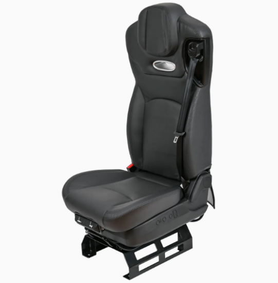 Siège conducteur de luxe en PVC avec coussin d'air marqué E