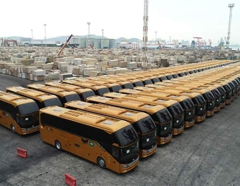 213 unités d'autocars de luxe King Long expédiés en Arabie saoudite pour opération
